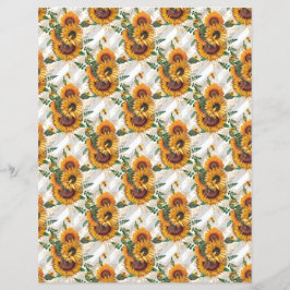 Blad van zonnebloembonen