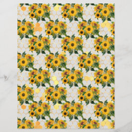 Blad van zonnebloembonen