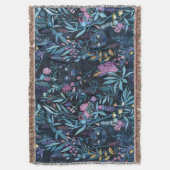 Blad van zwarte panter deken (Voorkant Verticaal)