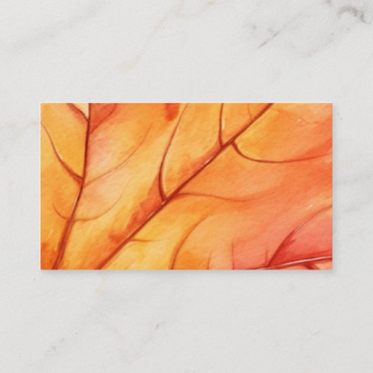 Blad Visitekaartje (Achterkant)