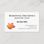 Blad Visitekaartje (Voorkant)