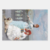  blad voor ontkoppelingspagina voor vrouwen inpakpapier vel (Voorkant 3)