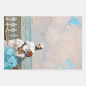  blad voor ontkoppelingspagina voor vrouwen inpakpapier vel (Voorkant 2)