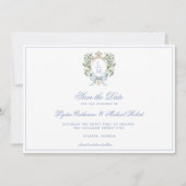 Blad Wapen met Strik  Save The Date (Voorkant)