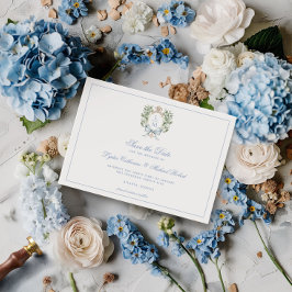 Blad Wapen met Strik  Save The Date