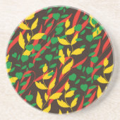 blad zandsteen onderzetter (Voorkant)