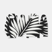 Blad Zebra Stripes stijl Bedankdoosjes (Uitgevouwen)