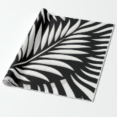 Blad Zebra Stripes stijl Cadeaupapier (Uitgerold)