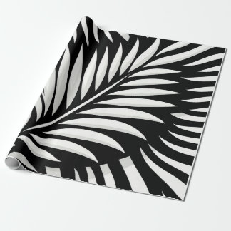 Blad Zebra Stripes stijl Cadeaupapier