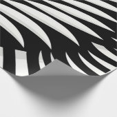 Blad Zebra Stripes stijl Cadeaupapier (Hoek)