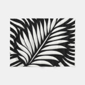 Blad Zebra Stripes stijl Fleece Deken (Voorkant (Horizontaal))