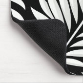 Blad Zebra Stripes stijl Muismat (Hoek)