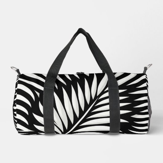 Blad Zebra Stripes stijl Plunjezak (Voorkant)