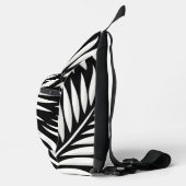 Blad Zebra Stripes stijl Sling Bag (Rechts)