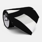 Blad Zebra Stripes stijl Stropdas (Opgerold)