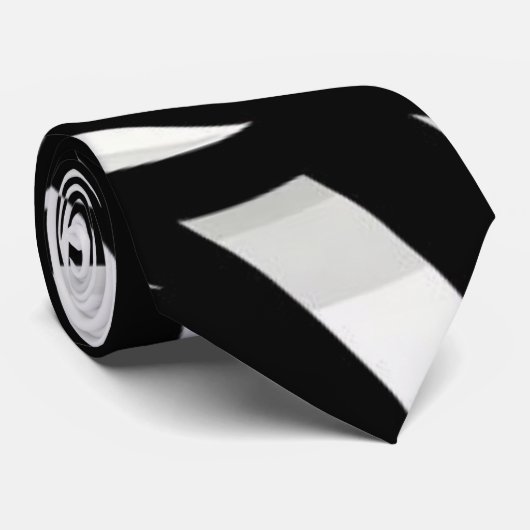 Blad Zebra Stripes stijl Stropdas (Opgerold)