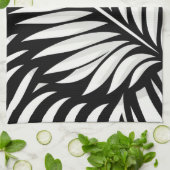 Blad Zebra Stripes stijl Theedoek (Gevouwen)