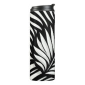 Blad Zebra Stripes stijl Thermosbeker (Gedraaid links)