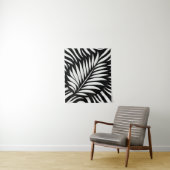 Blad Zebra Stripes stijl Wandkleed (In situ)
