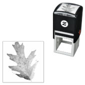 Blad zelfinktkussen stempel (In situ)