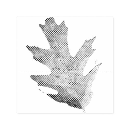 Blad zelfinktkussen stempel (Design)