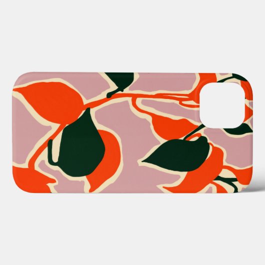 bladabstractie Case-Mate iPhone case (Achterkant (horizontaal))