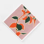 bladabstractie servet (Hoek)