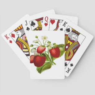 Bladbladblad voor levensmiddelen pokerkaarten