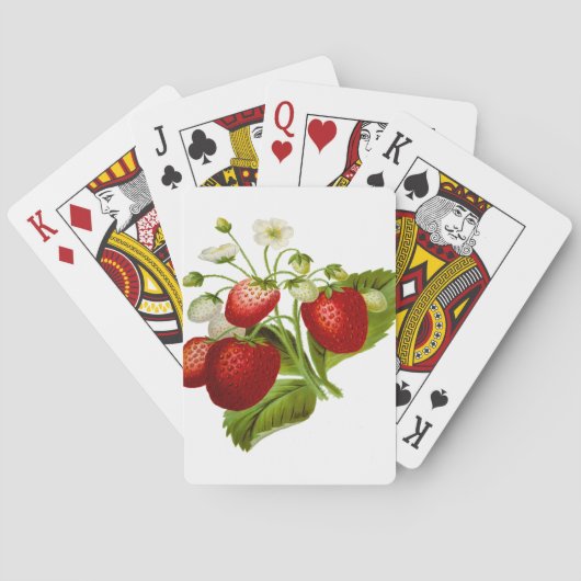Bladbladblad voor levensmiddelen pokerkaarten (Achterkant)