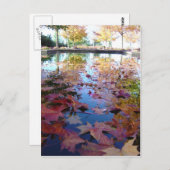 Bladbladeren Briefkaart (Voorkant / Achterkant)