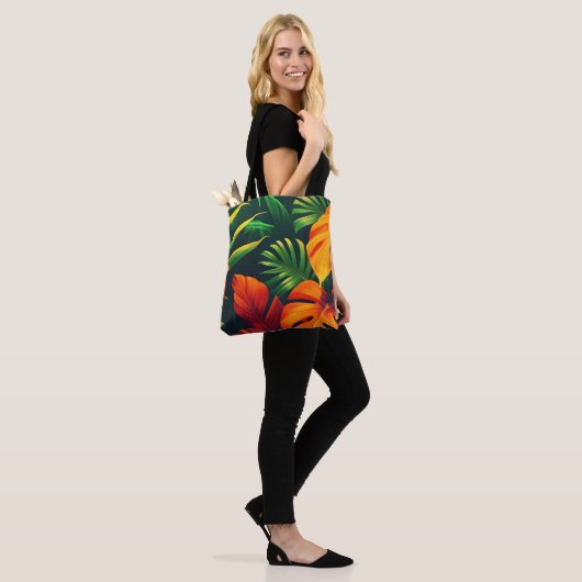 BLADBLADEREN NATUUR TUIN TOTE BAG (Op model)