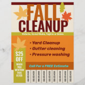 Bladblazen, Goot reinigen, Druk wassen Flyer (Voorkant)