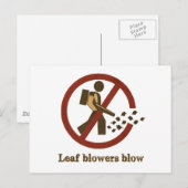 bladblazers blazen briefkaart (Voorkant / Achterkant)