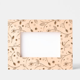 Bladbloemontwerp geëtste Lijsten Gegraveerde Lijstjes