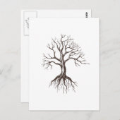 Bladboom Briefkaart (Voorkant / Achterkant)