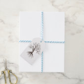 Bladboom Cadeaulabel (Met Touw)