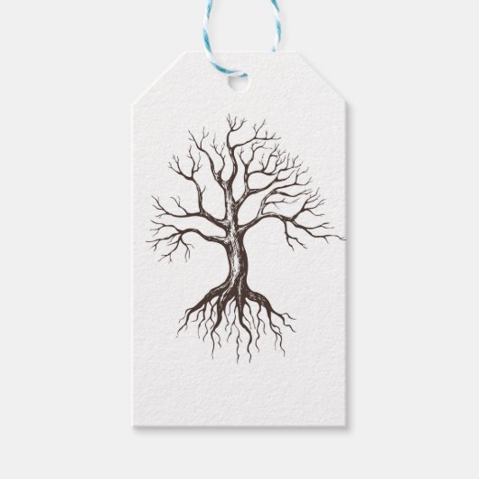 Bladboom Cadeaulabel (Voorkant)