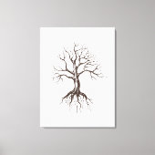 Bladboom Canvas Afdruk (Voorkant)