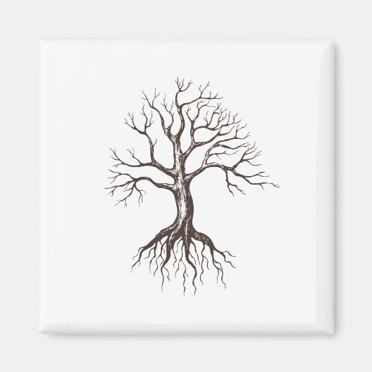 Bladboom Magneet (Voorkant)