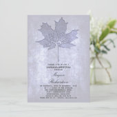 bladboom Romantisch vrijgezellenfeest Kaart (Staand voorkant)