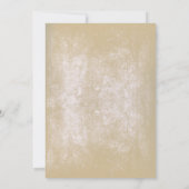 bladboom Romantisch vrijgezellenfeest Kaart (Achterkant)