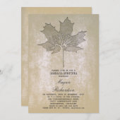 bladboom Romantisch vrijgezellenfeest Kaart (Voorkant / Achterkant)