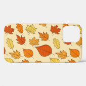 Bladconcept: Herfst Symbool Patroon Case-Mate iPhone Case (Achterkant (horizontaal))