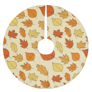 Bladconcept: Herfst Symbool Patroon Kerstboom Rok