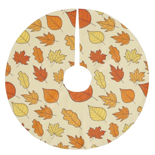 Bladconcept: Herfst Symbool Patroon Kerstboom Rok (Voorkant)