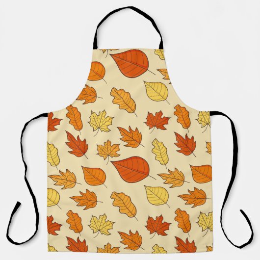 Bladconcept: Herfst Symbool Patroon Schort (Voorkant)