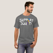 Bladder Cancer Support Squad Awareness Month T-shirt (Voorkant volledig)