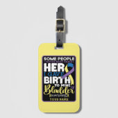 Bladder warrior Some People Never Meet Their Hero Bagagelabel (Voorkant (verticaal))