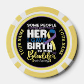 Bladder warrior Some People Never Meet Their Hero Poker Chips (Achterkant)