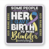 Bladder warrior Some People Never Meet Their Hero Sticker (Voorkant)